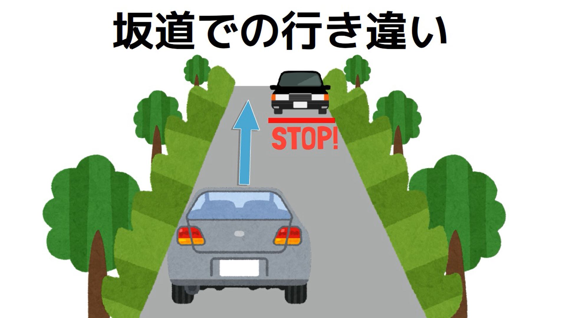 坂道での優先順位 – 坂道 優先 下り – DMLBH