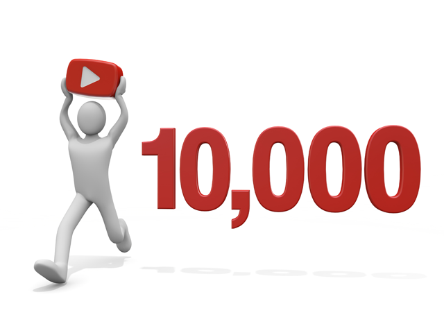 Youtube　10000　一万人　登録